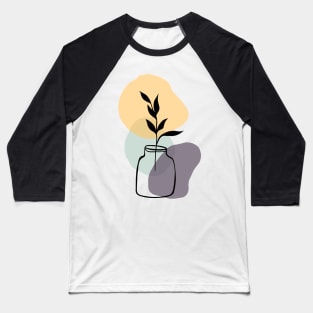 Abstract flower vase Baseball T-Shirt